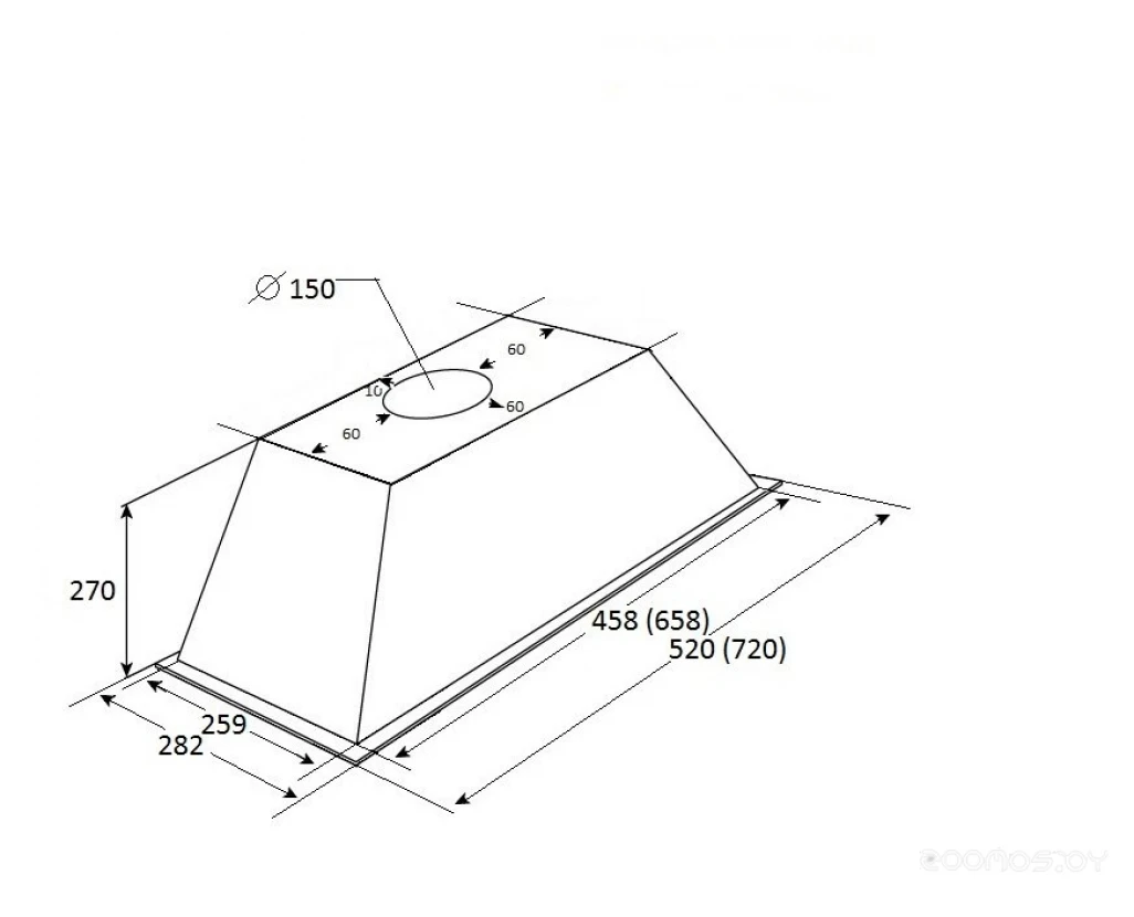 Вытяжка Kuppersberg INLINEA 52 С