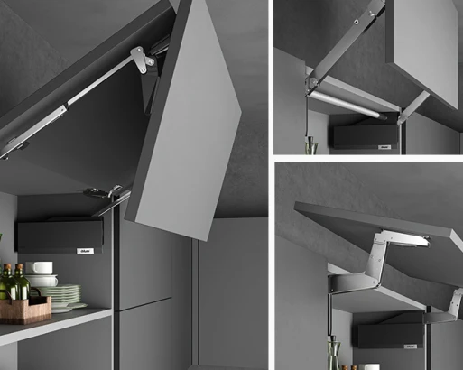 ПОДЪЕМНИКИ AVENTOS В ИСПОЛНЕНИИ TOP. ОСОБЕННОСТИ И ПРЕИМУЩЕСТВА