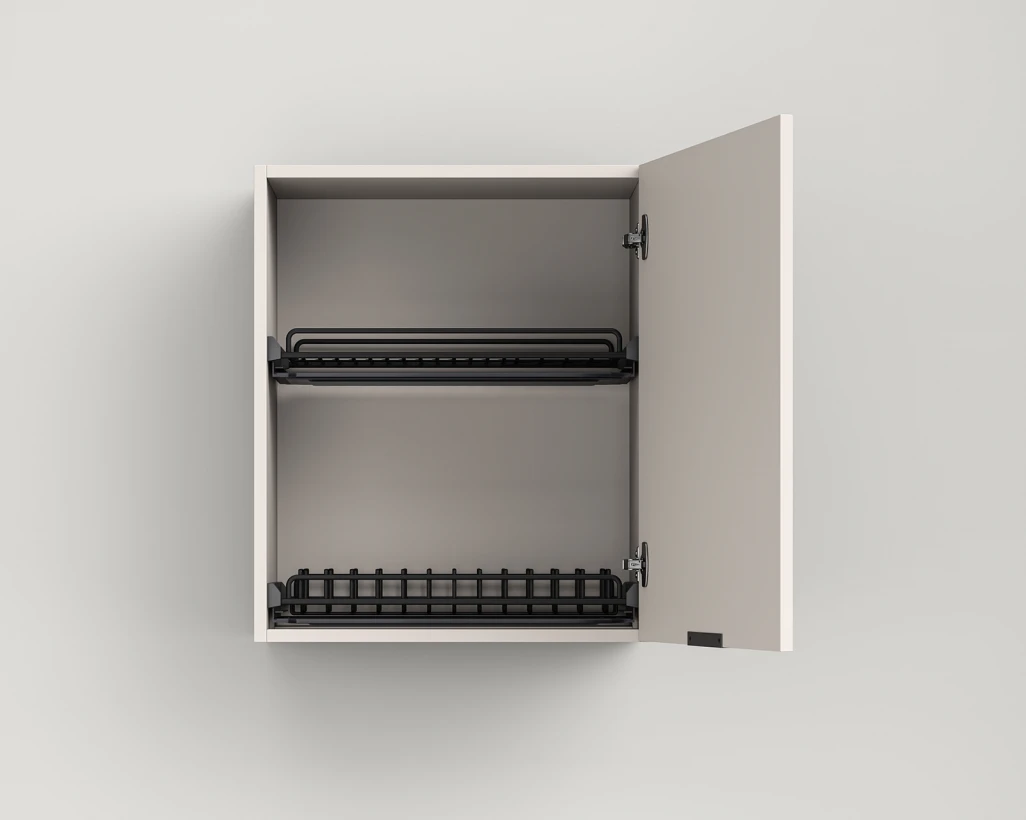 DRAINING RACKS FOR WALL CABINET