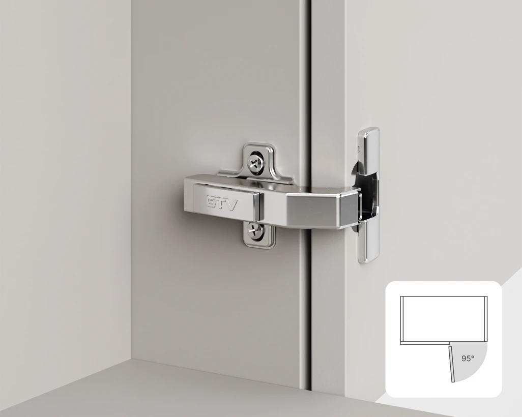 <b>BLIND CORNER HINGE</b>