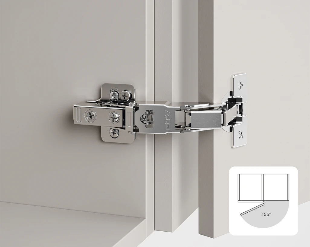 <b>WIDE-ANGLE HINGE</b>