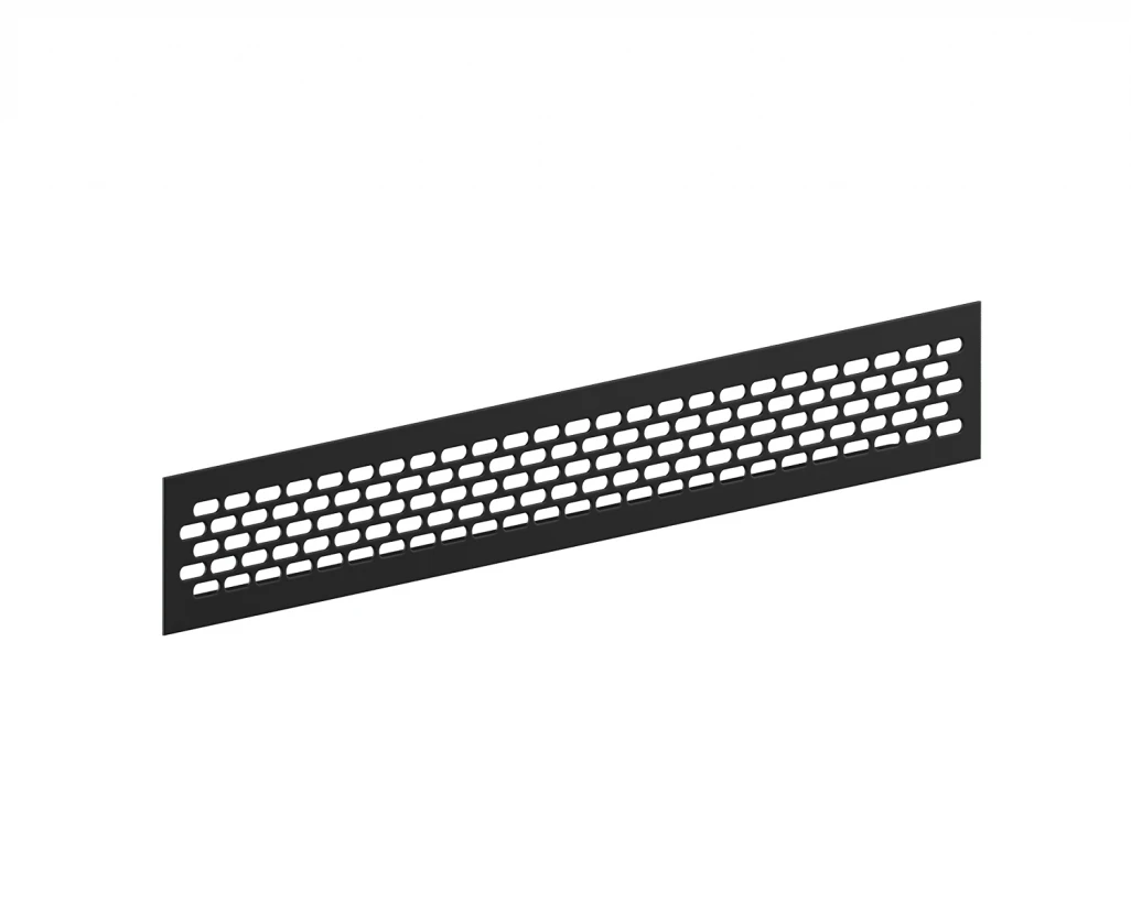 <b>LÜFTUNGSGITTER AUS ALUMINIUM</b> (60&nbsp;× 484&nbsp;mm)