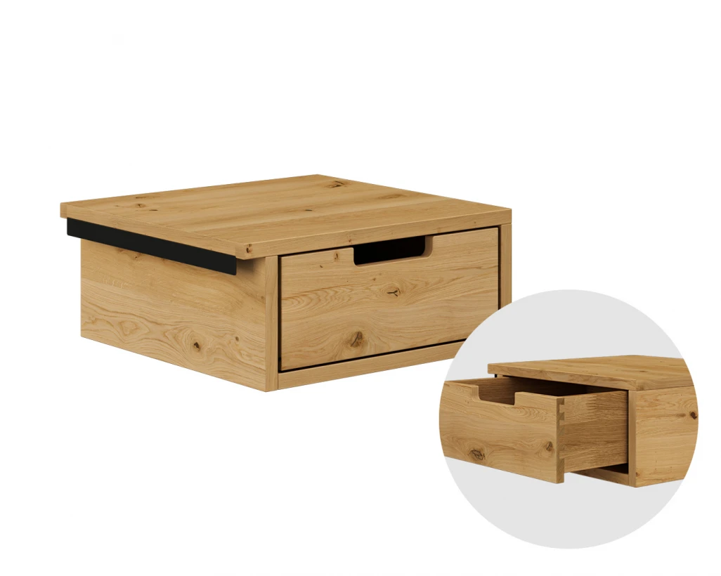<b>SUSPENDED BEDSIDE TABLE MADEIRA (R)</b>