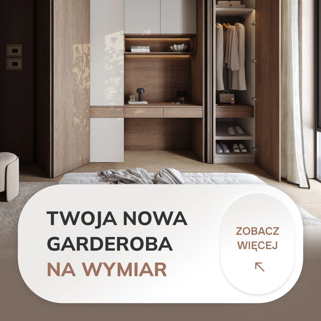 SZAFY I GARDEROBY NA UBRANIA